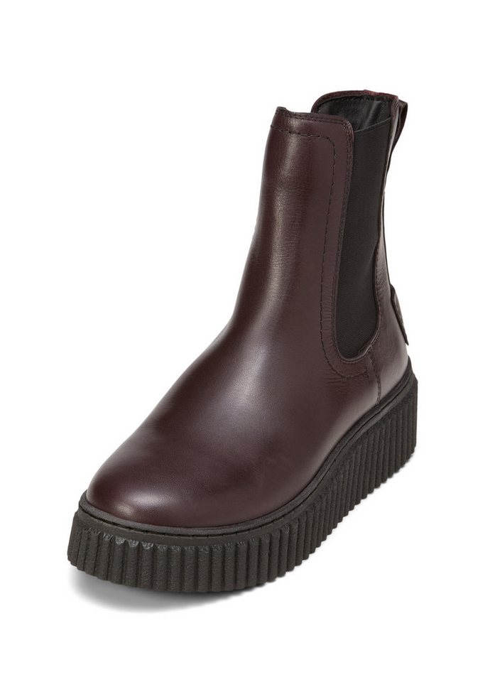 Marc O'Polo aus edlem Rindleder Chelseaboots