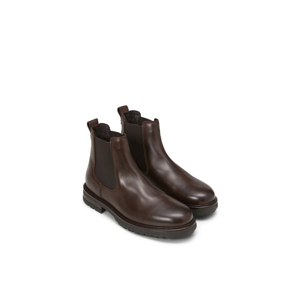 Marc O'Polo Shoes - Chelsea-Boot - Braun Stiefel (braun)