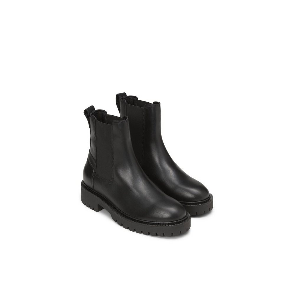 Marc O'Polo Shoes - Chelsea-Boot Model Phia - Schwarz Stiefel