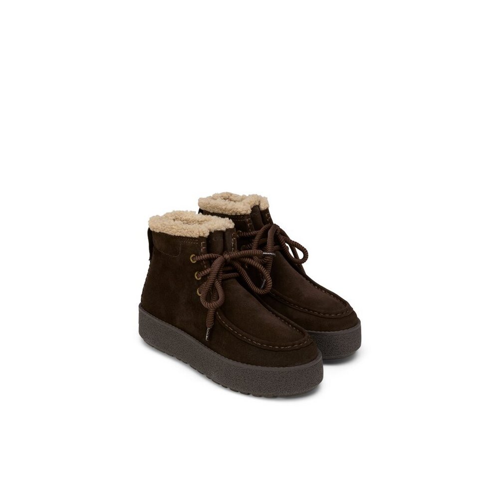 Marc O'Polo Shoes - Schnürer Model Pia - Braun Stiefel