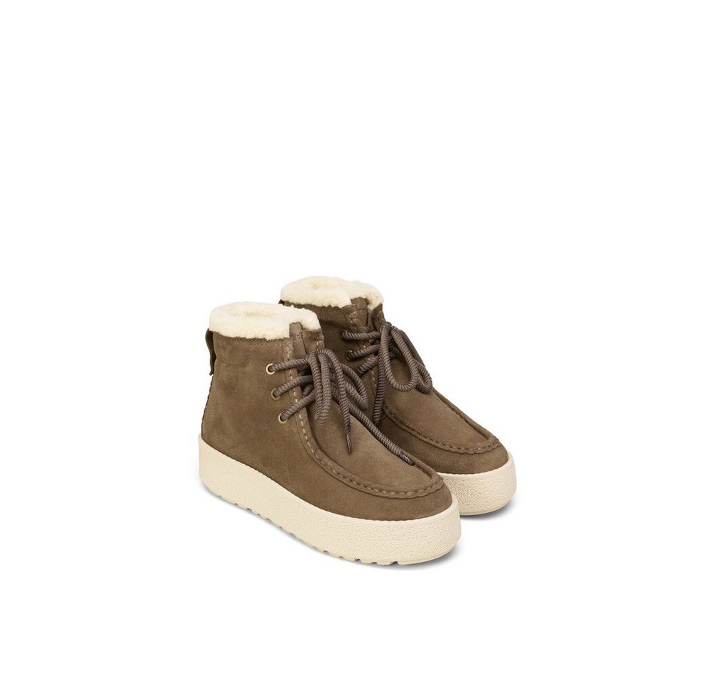 Marc O'Polo Shoes - Schnürer Model Pia - Grau Stiefel