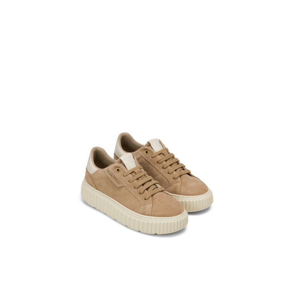 Marc O'Polo Shoes - Sneaker - Beige Schnürschuh