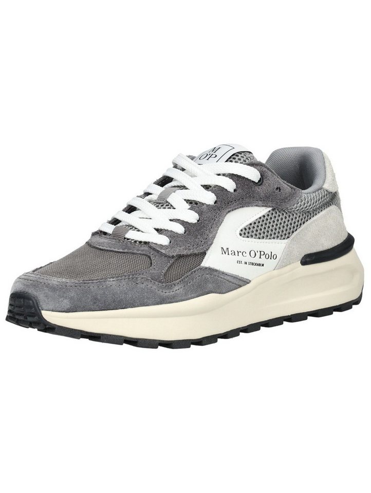 Marc O'Polo Sneaker Veloursleder/Mesh . Sneaker (grau)