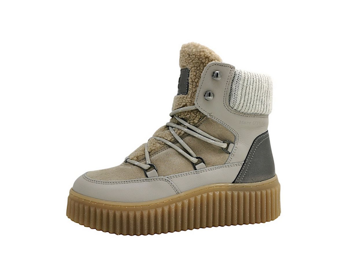 Marc O'Polo Stiefel Schnürstiefelette (grau)