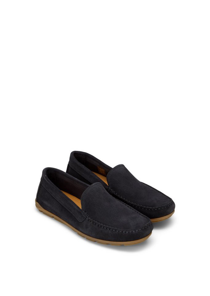 Marc O'Polo Sven Mokassin Slipper, Schlupfschuh, Flat, Loafer mit Memory Foam