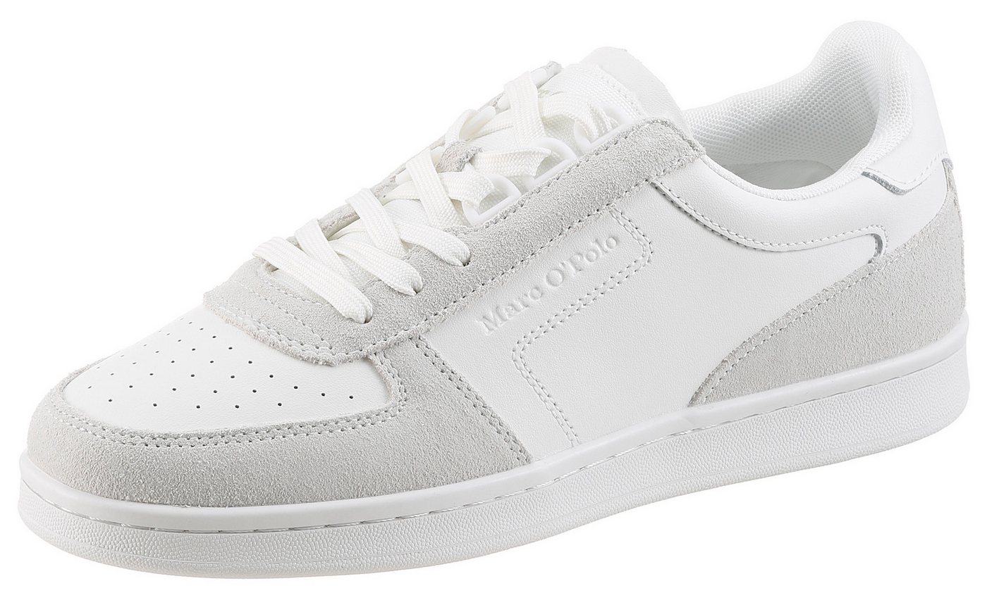 Marc O'Polo Vincenzo Sneaker Schnürschuh, Freizeitsneaker mit gepolstertem Schaftrand