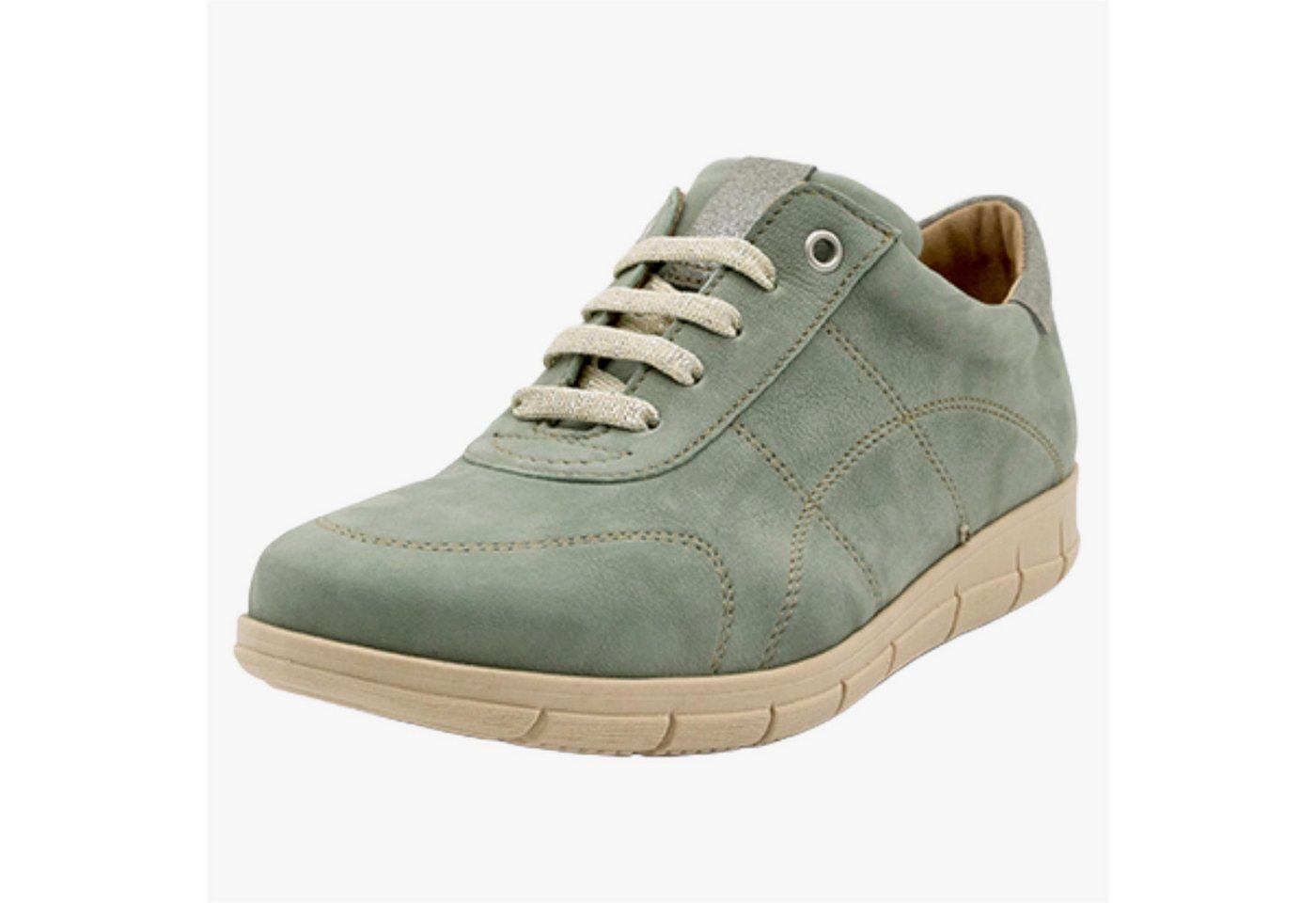 MARC Shoes MARC Erwachsene casual Aliette Halbschuh Leder Sneaker (grün)