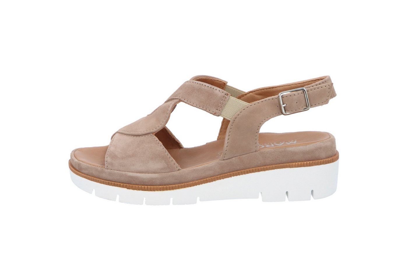 MARC Shoes MARC Erwachsene casual Rosa Sandale Leder Riemchensandale
