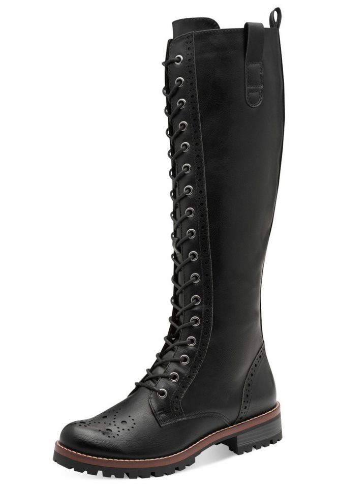 marco tozzi 2-25624-41 001 Black Stiefel