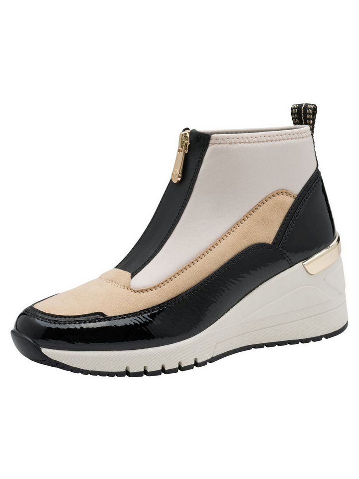 marco tozzi FEEL, Removable Sock mit Keilabsatz Keilabsatz Slip-On Sneaker FEEL