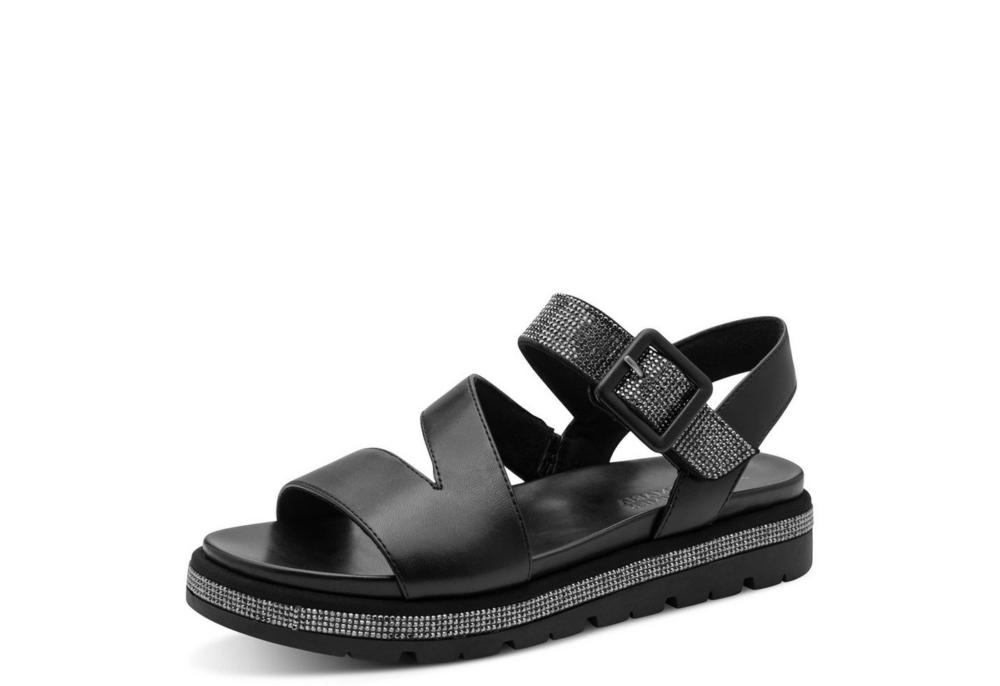 marco tozzi by GMK Damen Sandalette 2-88500-46-001 BLACK Sandale