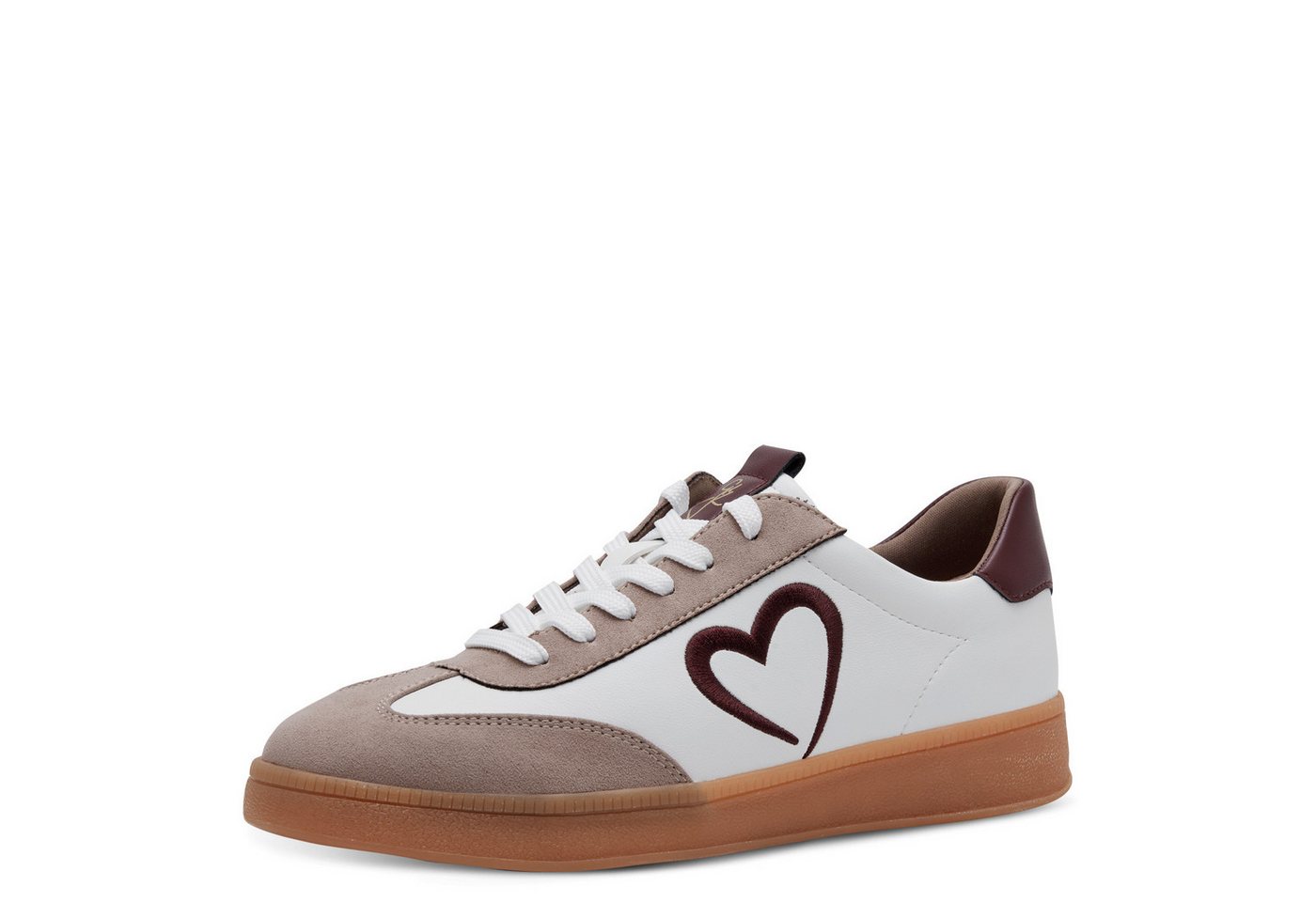 marco tozzi by GMK Damen Sneaker 2-83701-44-470 TAN COMB Schnürschuh