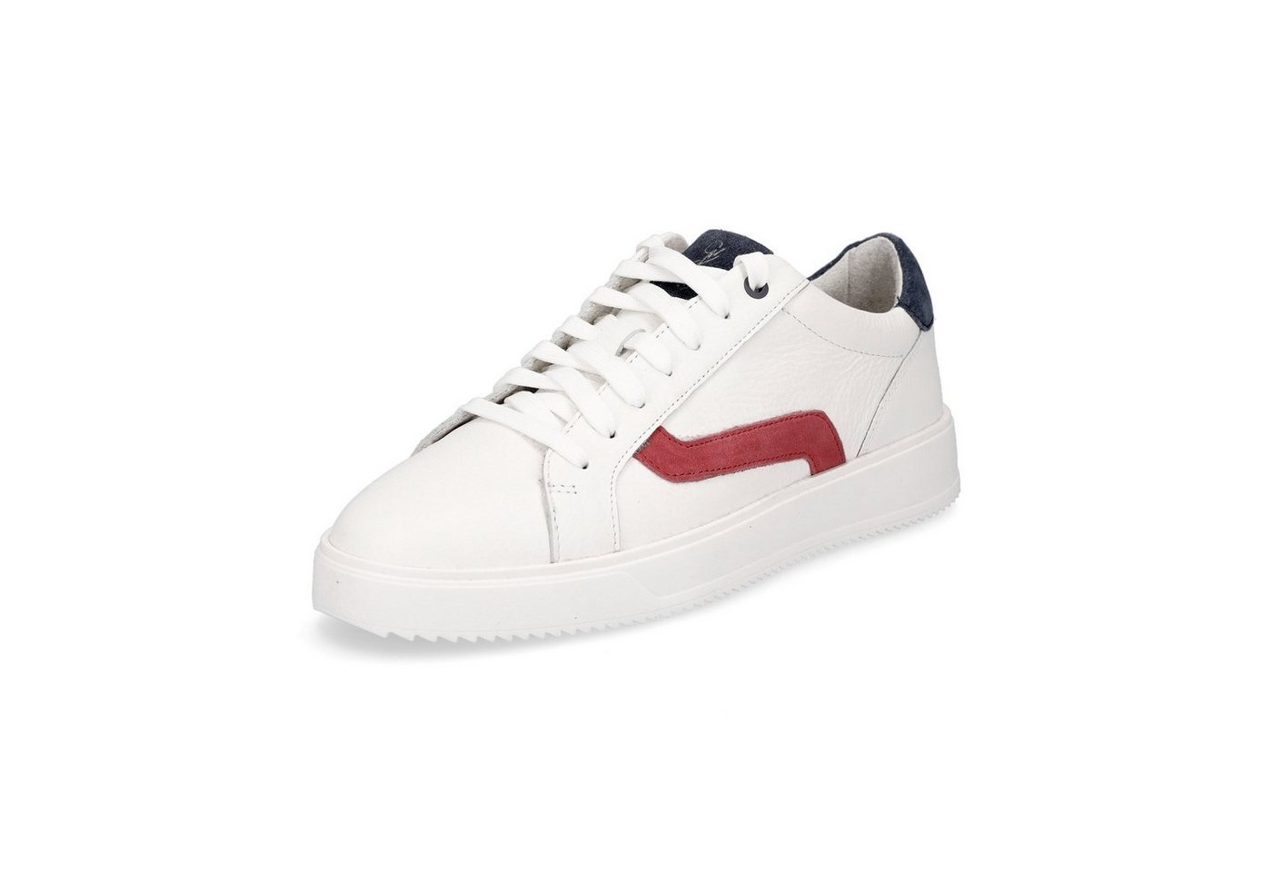 MARCO TOZZI by GMK Herren Sneaker weiß rot Sneaker