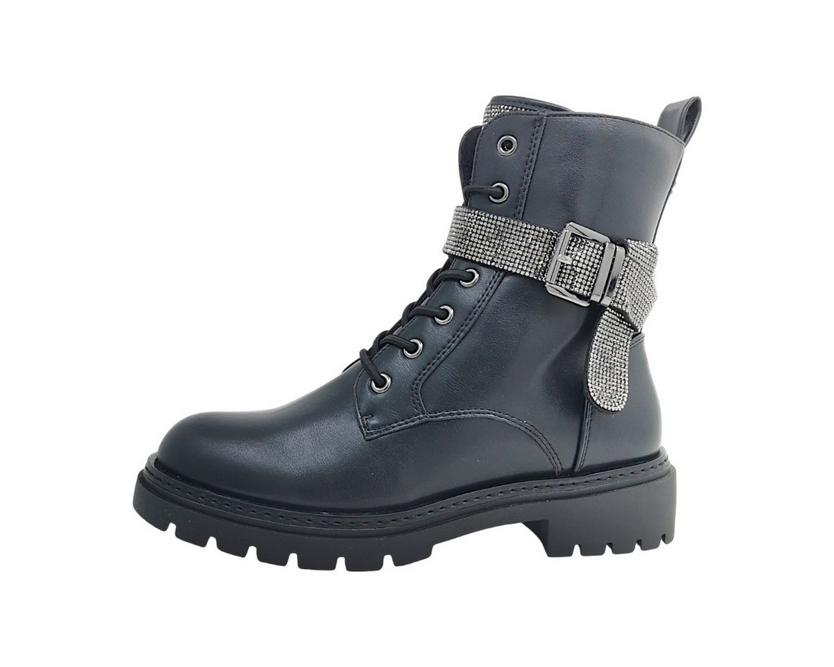 marco tozzi Schnürstiefel Schnürstiefelette (schwarz)