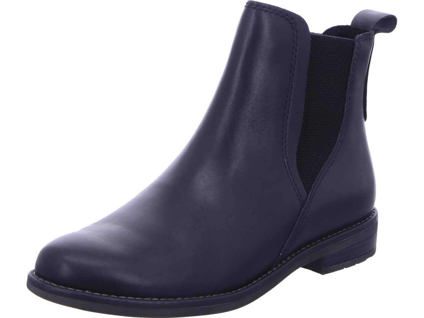 marco tozzi Chelseaboots echtes Leder (blau)