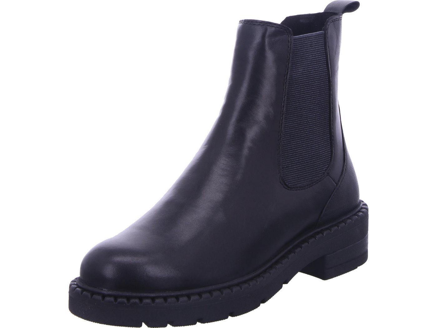 marco tozzi Chelseaboots echtes Leder (schwarz)