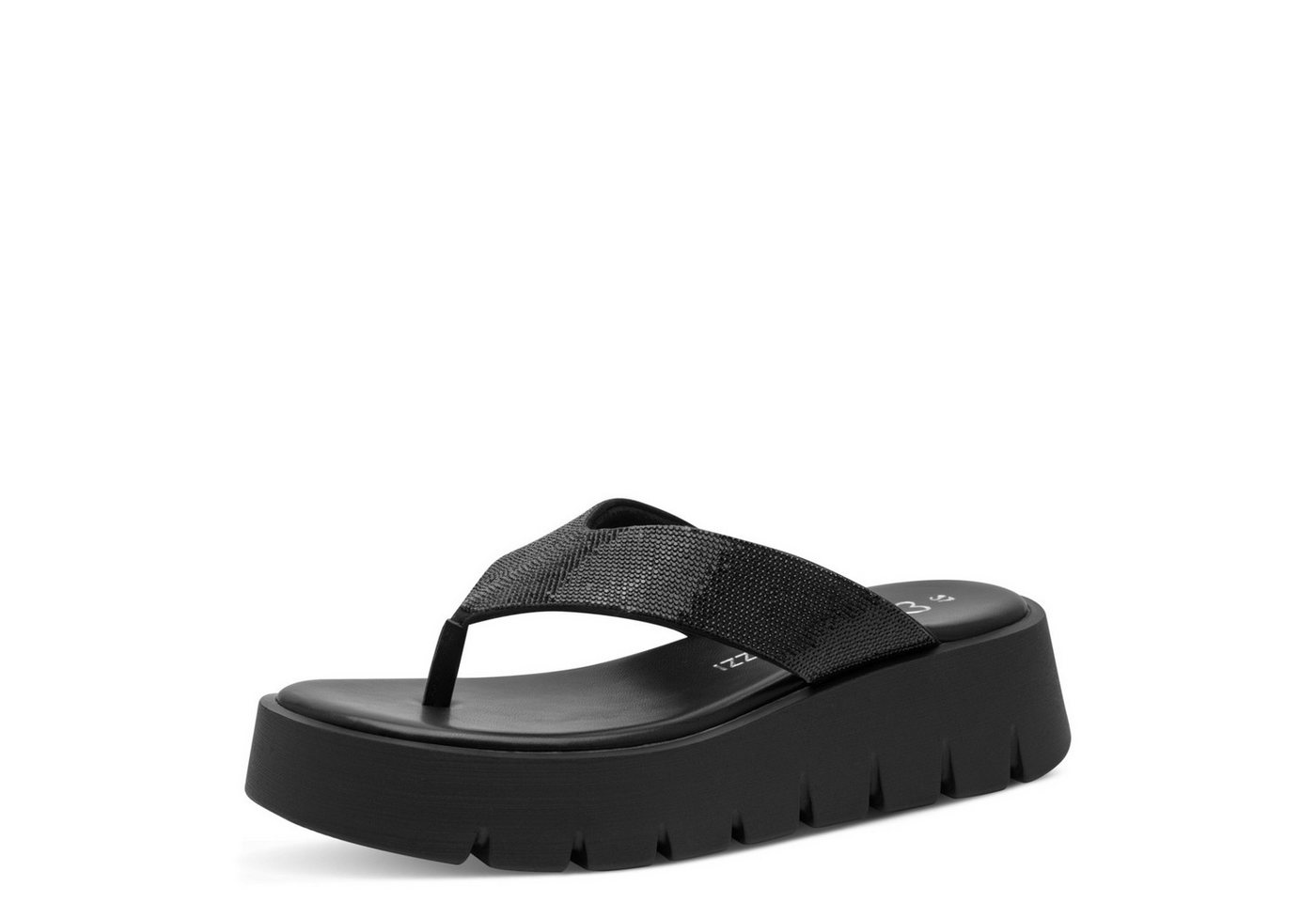 marco tozzi Da.-Pantolette Pantolette (schwarz)