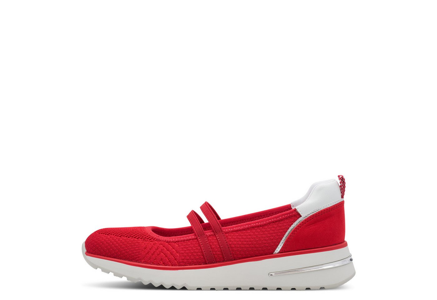 marco tozzi Damen Slipper 2-22181-44-506 CHERRY combi Slipper