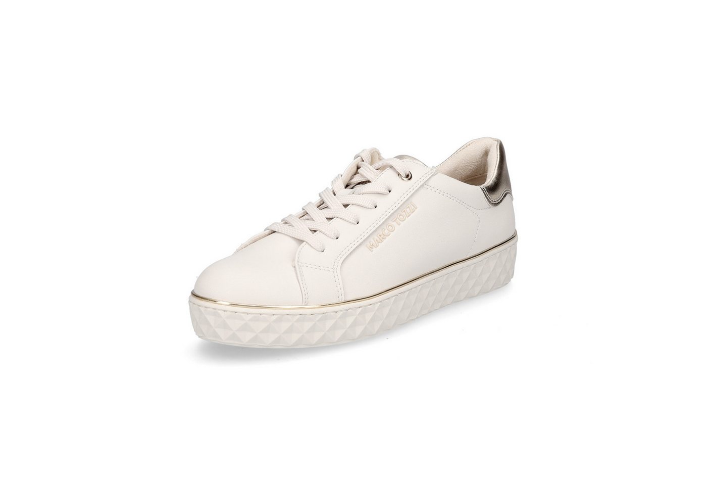 marco tozzi Damen Sneaker creme Sneaker