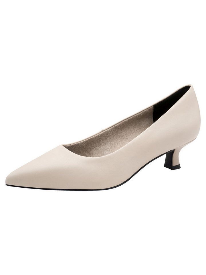 marco tozzi FEEL aus Leder Stilettoabsatz 2-22331-44 Pumps FEEL (braun)