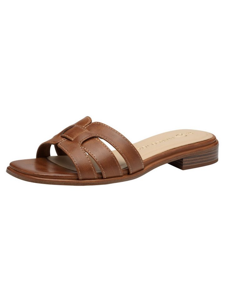 marco tozzi FEEL mit Blockabsatz Blockabsatz 2-27152-42 Mules FEEL (braun)