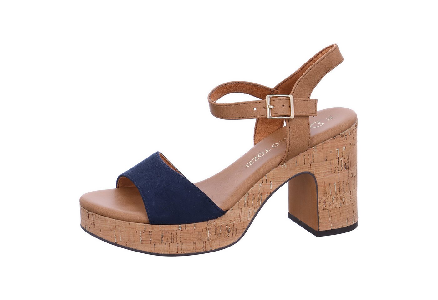 marco tozzi High-Heel-Sandalette (blau)