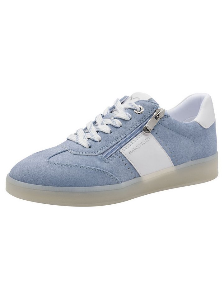 marco tozzi FEEL, MT Soft Lining, Removable Sock Sneaker FEEL (blau/braun)