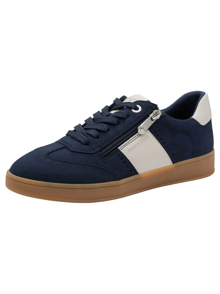 marco tozzi FEEL, MT Soft Lining, Removable Sock Sneaker FEEL (blau/braun)