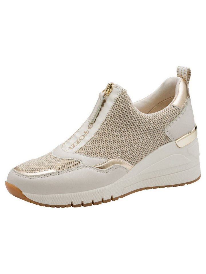 marco tozzi FEEL, Removable Sock mit Keilabsatz Keilabsatz Slip-On Sneaker FEEL