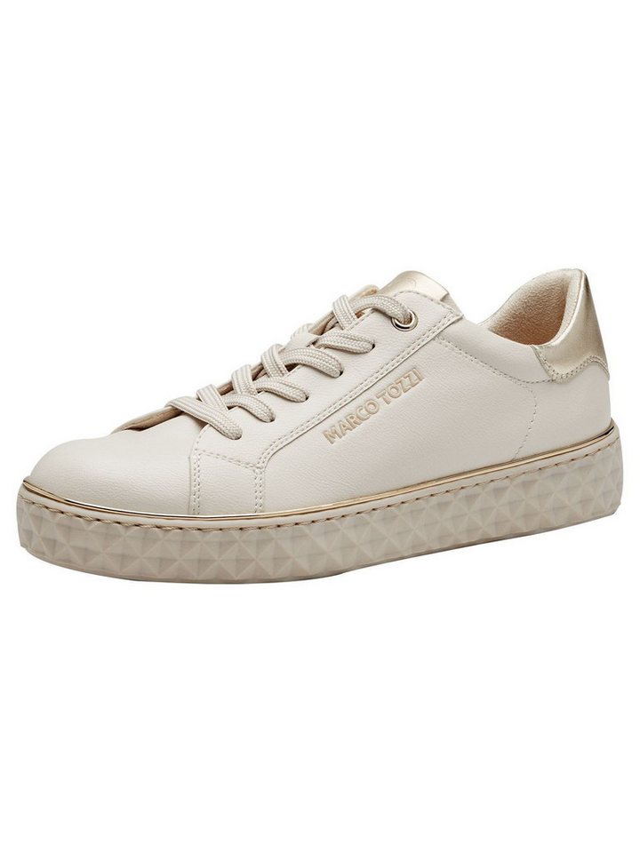 marco tozzi FEEL, Removable Sock, Vegan mit Schnürsenkel Sneaker FEEL