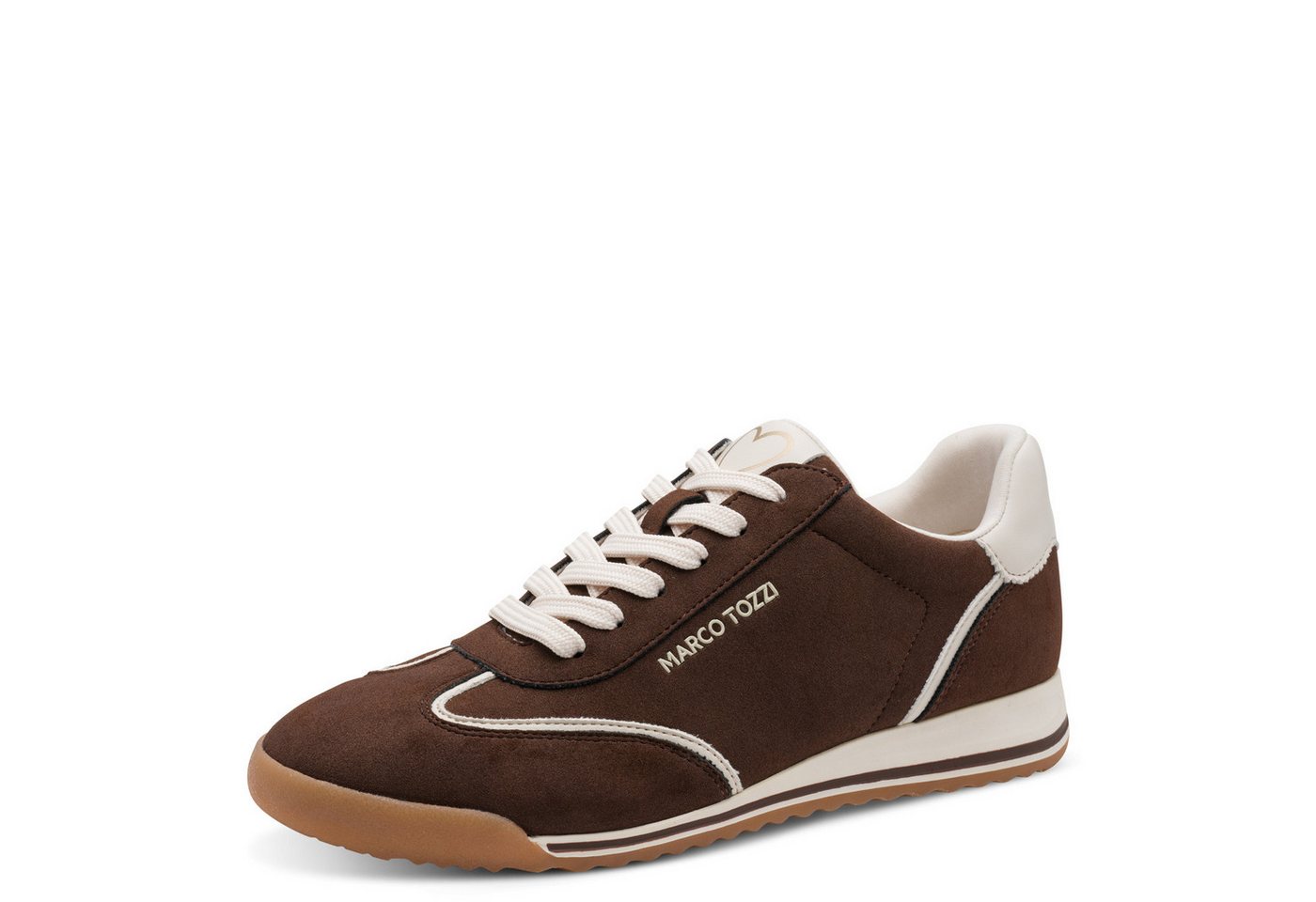 marco tozzi Keilsneaker Freizeitschuh, Halbschuh, Schnürschuh mit Feel Me-Ausstattung