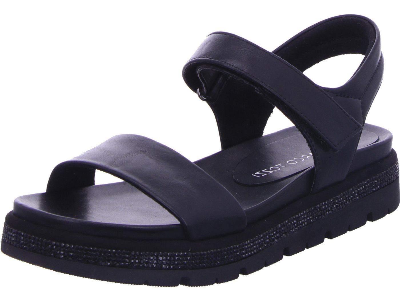 marco tozzi Sandale 100% vegan (schwarz)