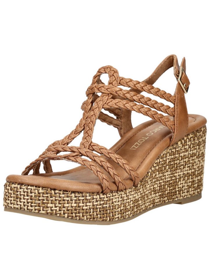 marco tozzi Sandalen Lederimitat . Keilsandalette