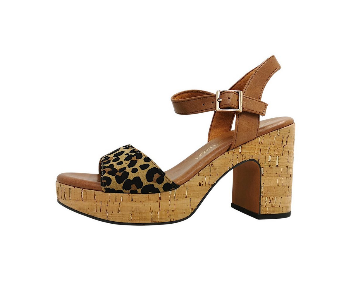 marco tozzi Sandalette Plateausandale (braun)