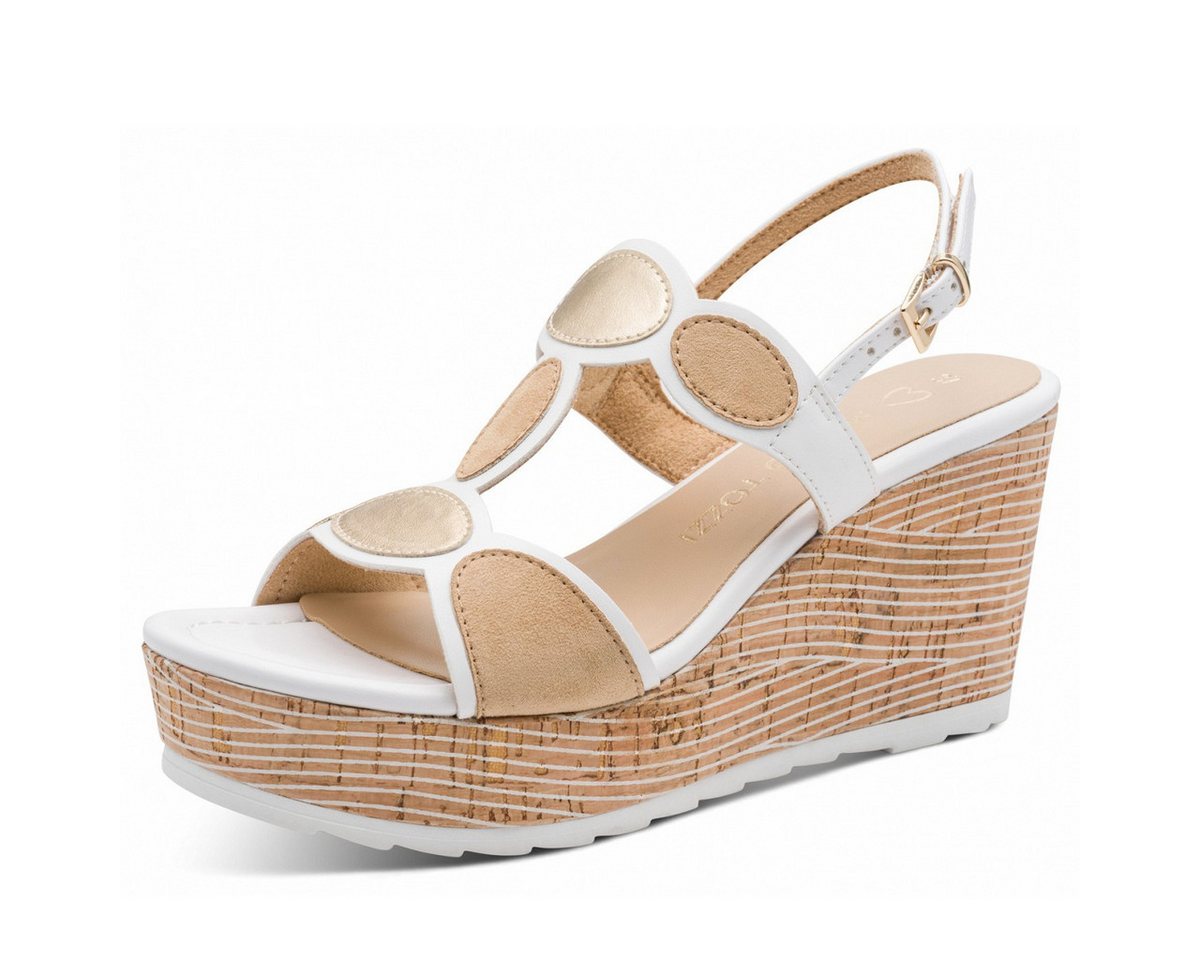 marco tozzi Sandalette (weiß)
