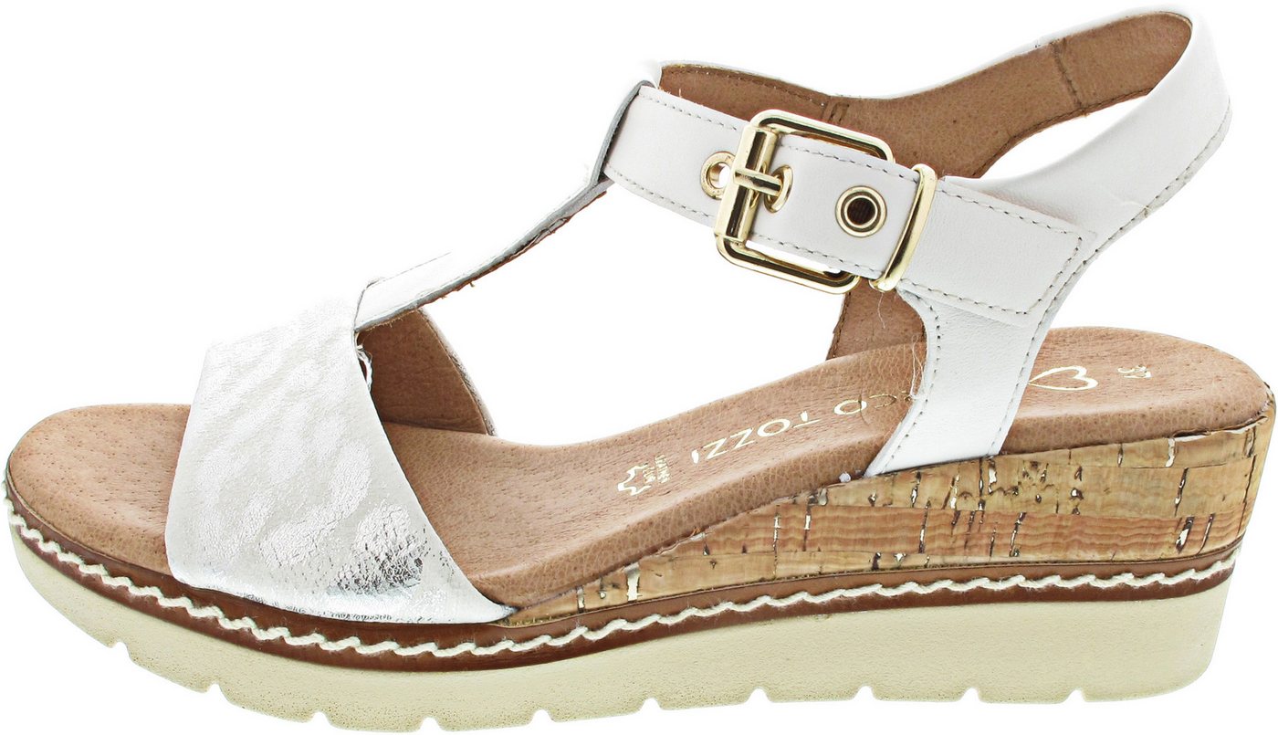 marco tozzi Sandalette (weiß)