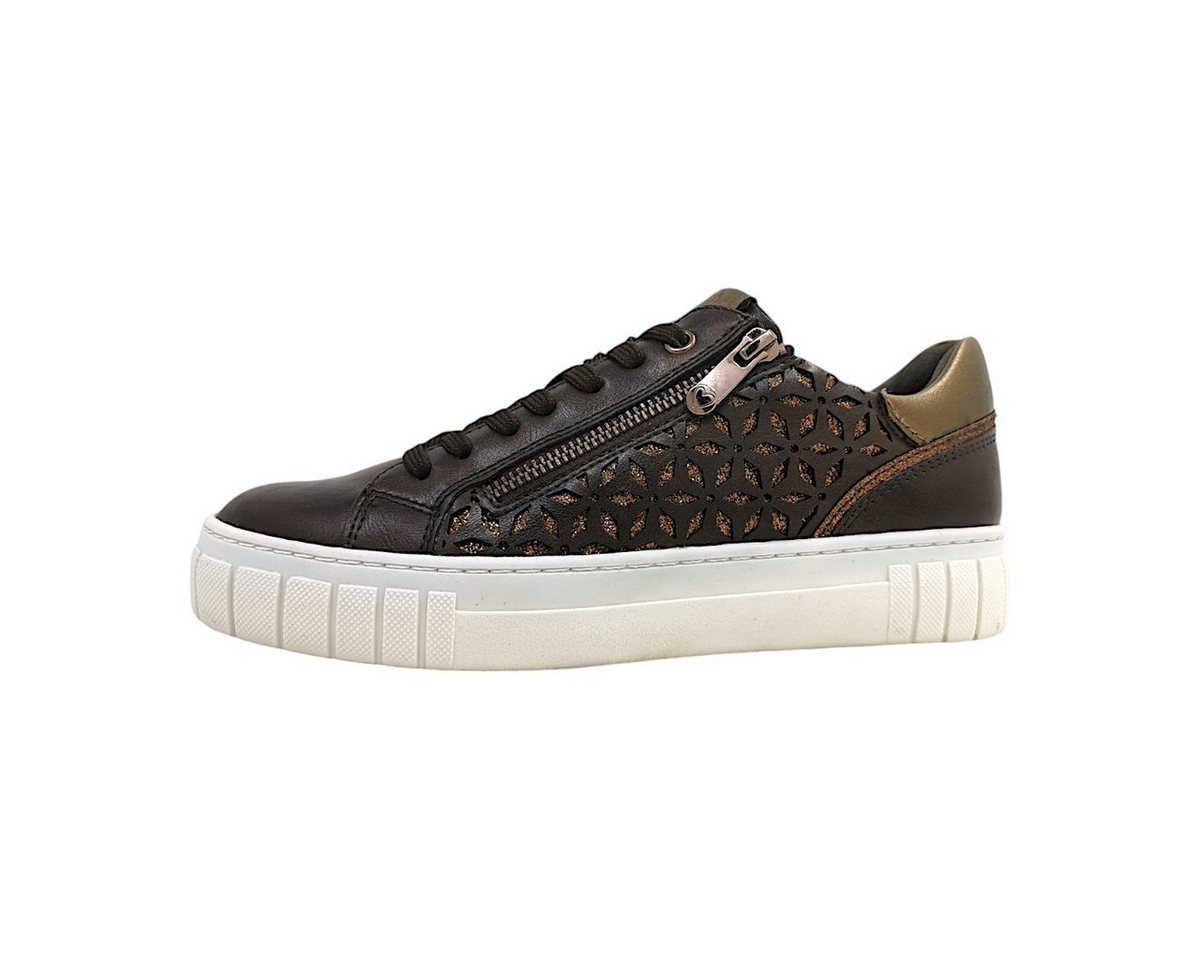 marco tozzi Schnürer Schnürschuh (braun)