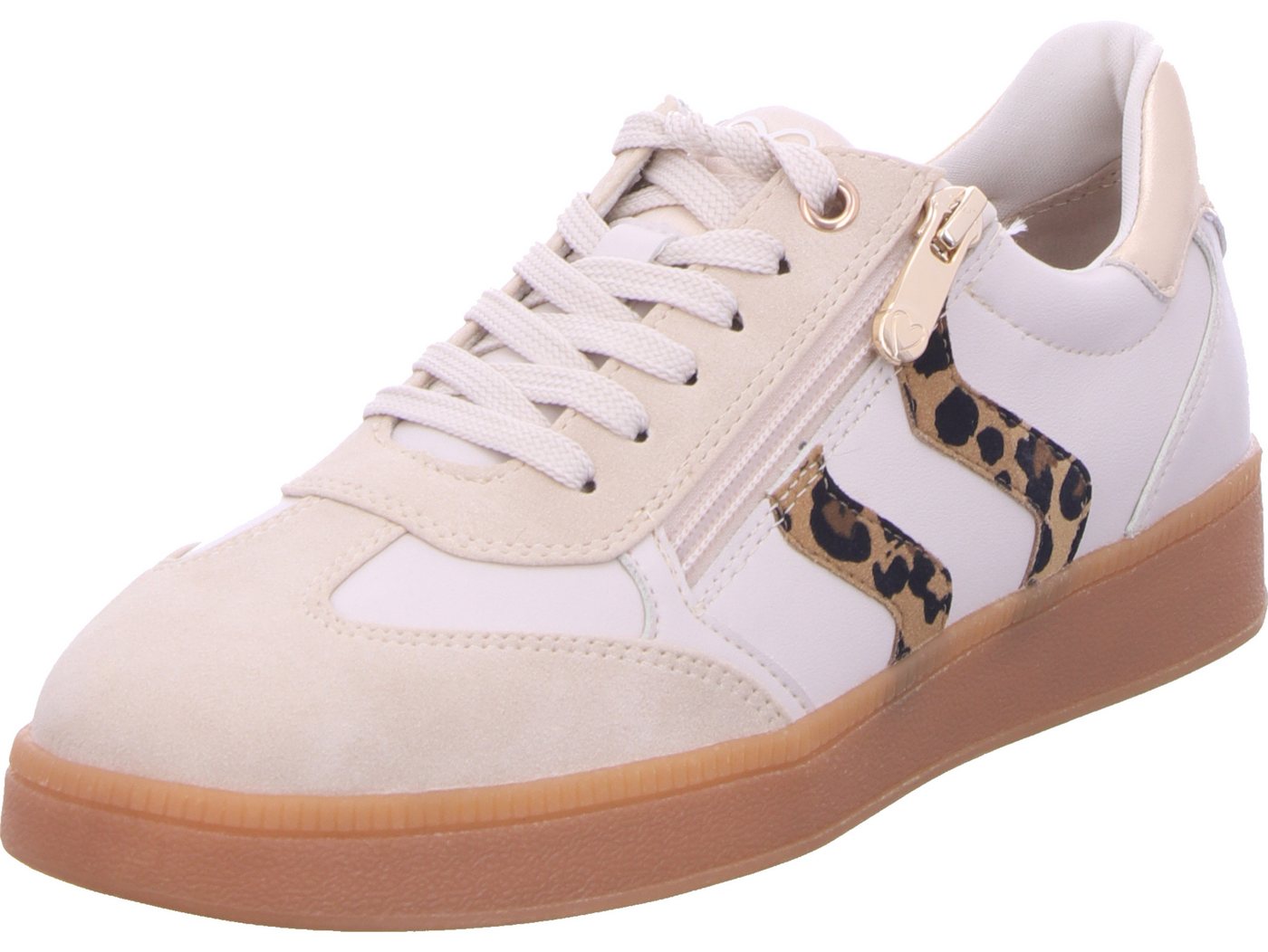 marco tozzi Schnürschuh 100% vegan (beige)