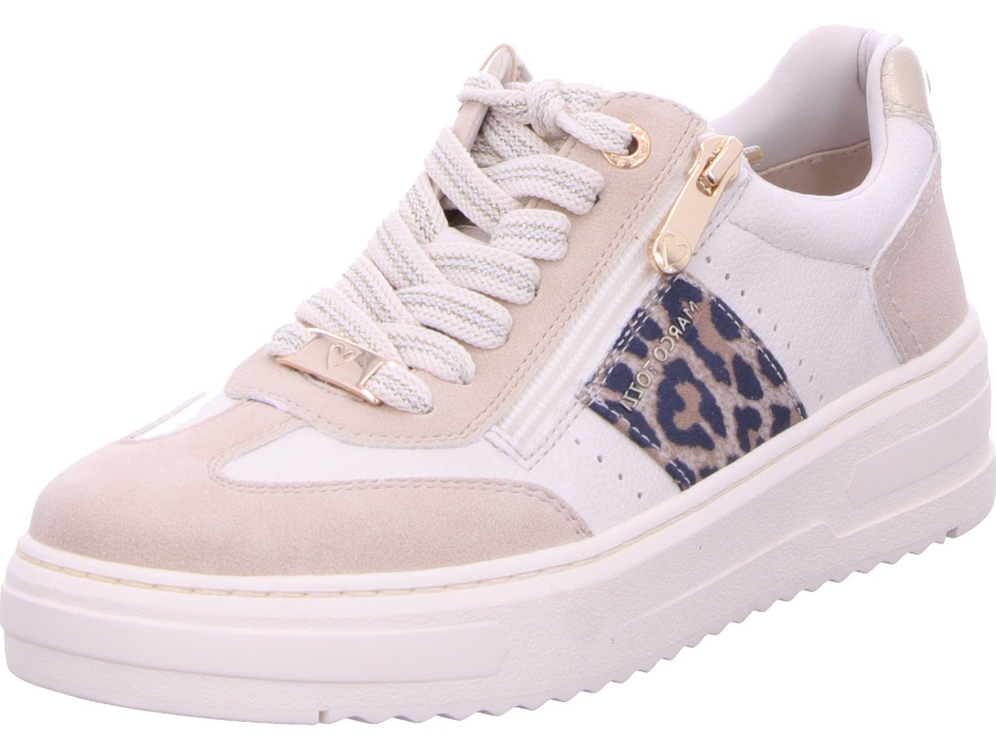marco tozzi Schnürschuh (beige)