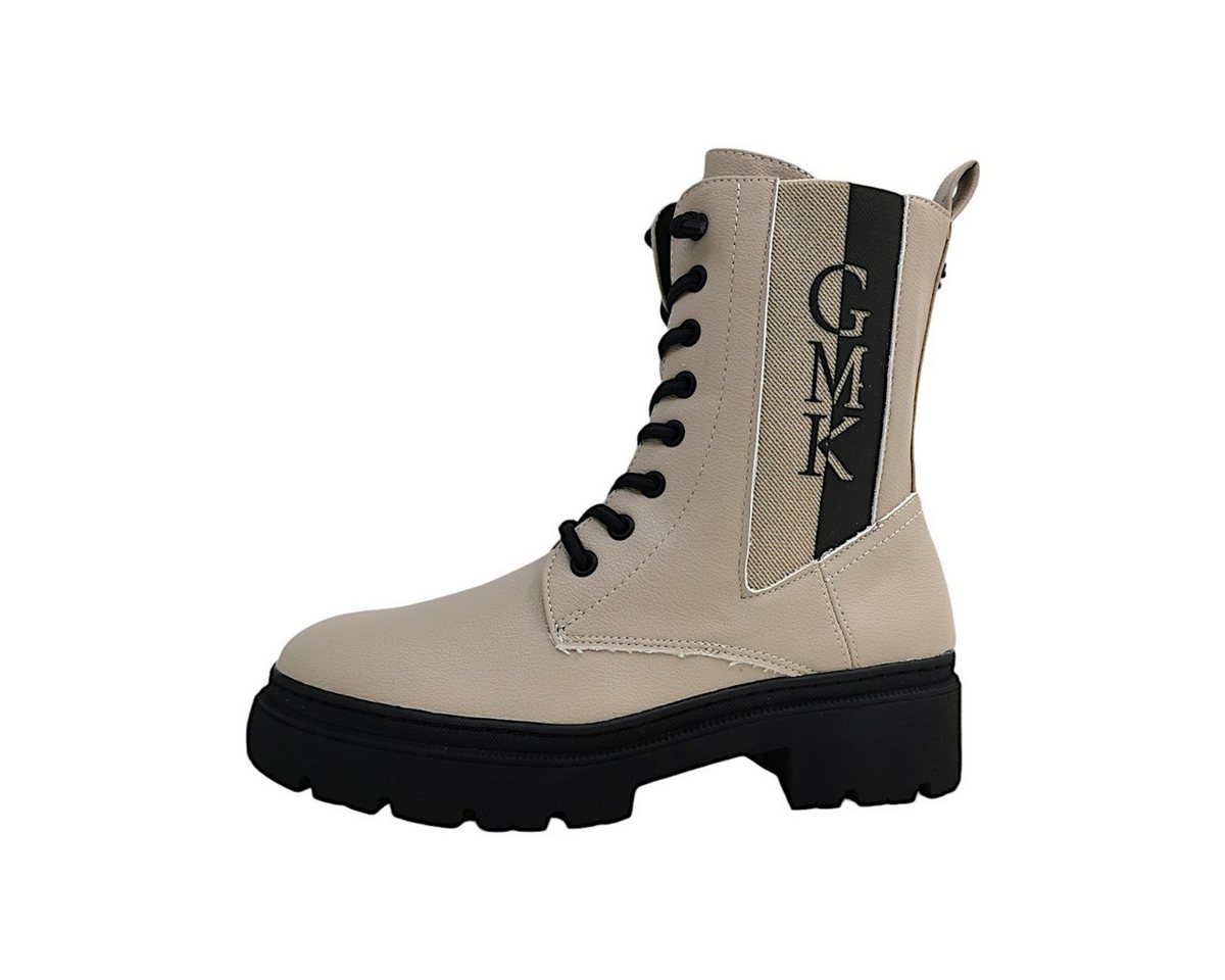 marco tozzi Schnürstiefel Schnürstiefelette (beige)