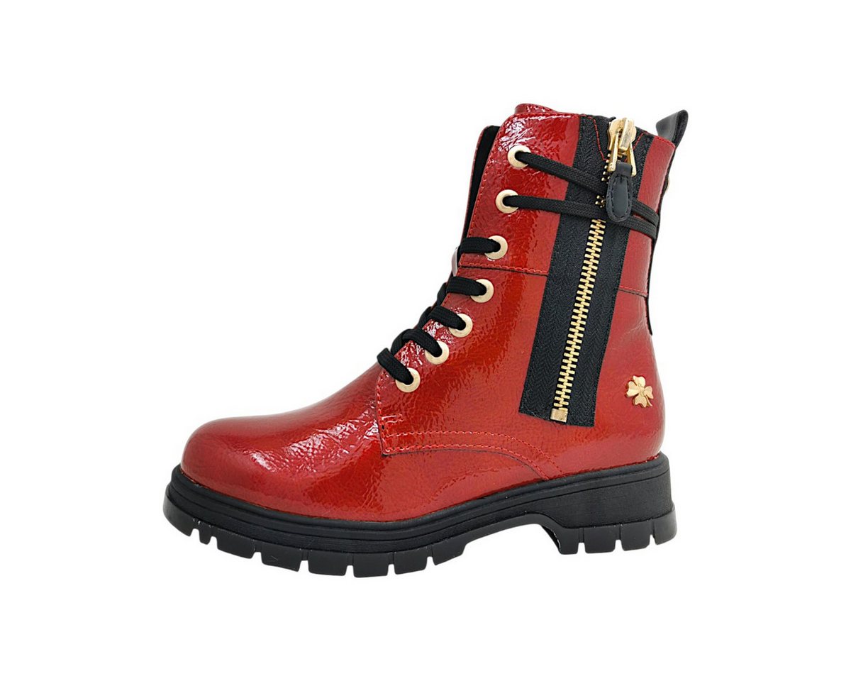 marco tozzi Schnürstiefel Schnürstiefelette (rot)