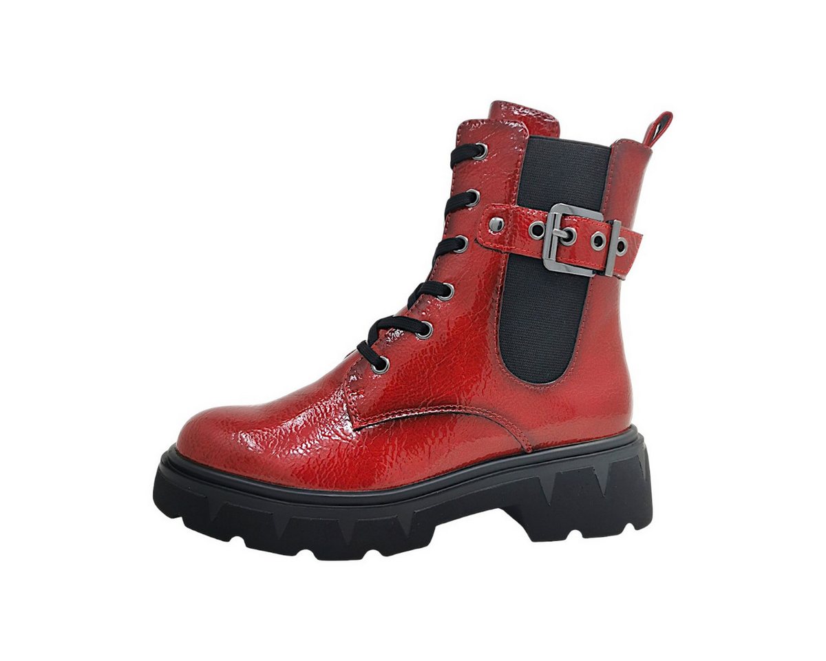 marco tozzi Schnürstiefel Schnürstiefelette (rot)