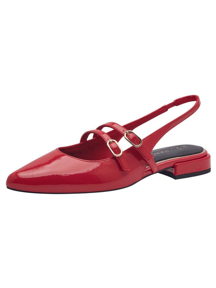 marco tozzi FEEL flach Blockabsatz 2-29409-44 Slingpumps FEEL