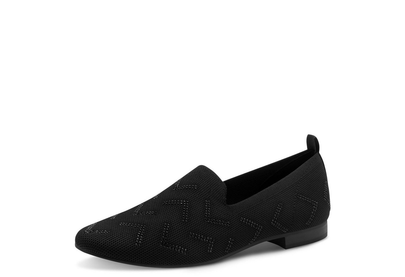 marco tozzi Slipper Blockabsatz, Businessschuh Schlupfschuh in veganer Verarbeitung