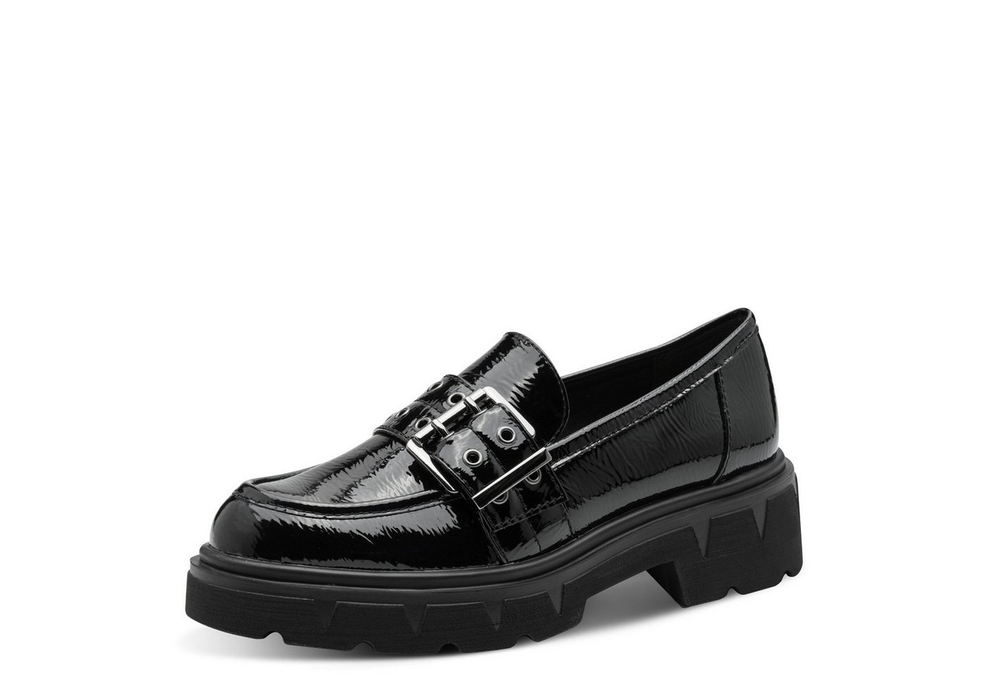 marco tozzi Slipper Slipper (schwarz)