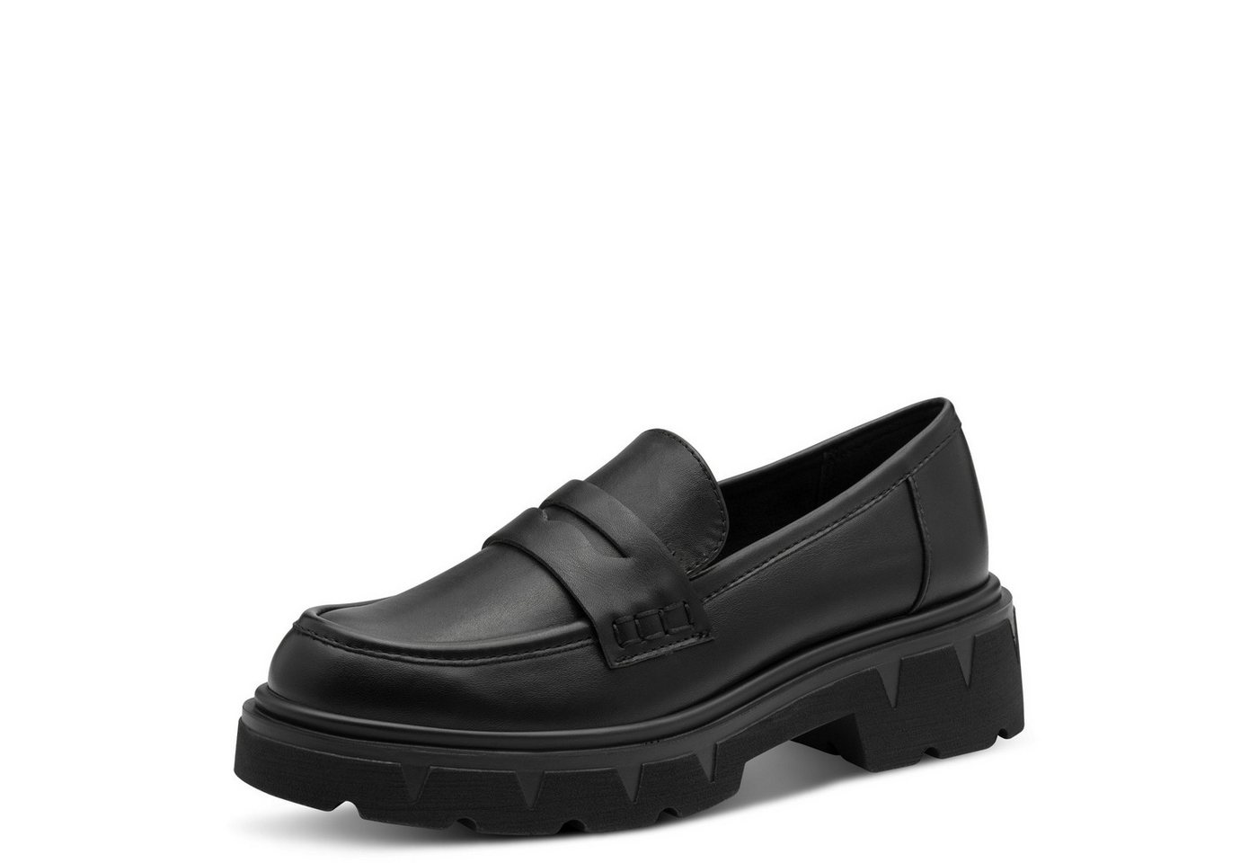 marco tozzi Slipper Slipper (schwarz)