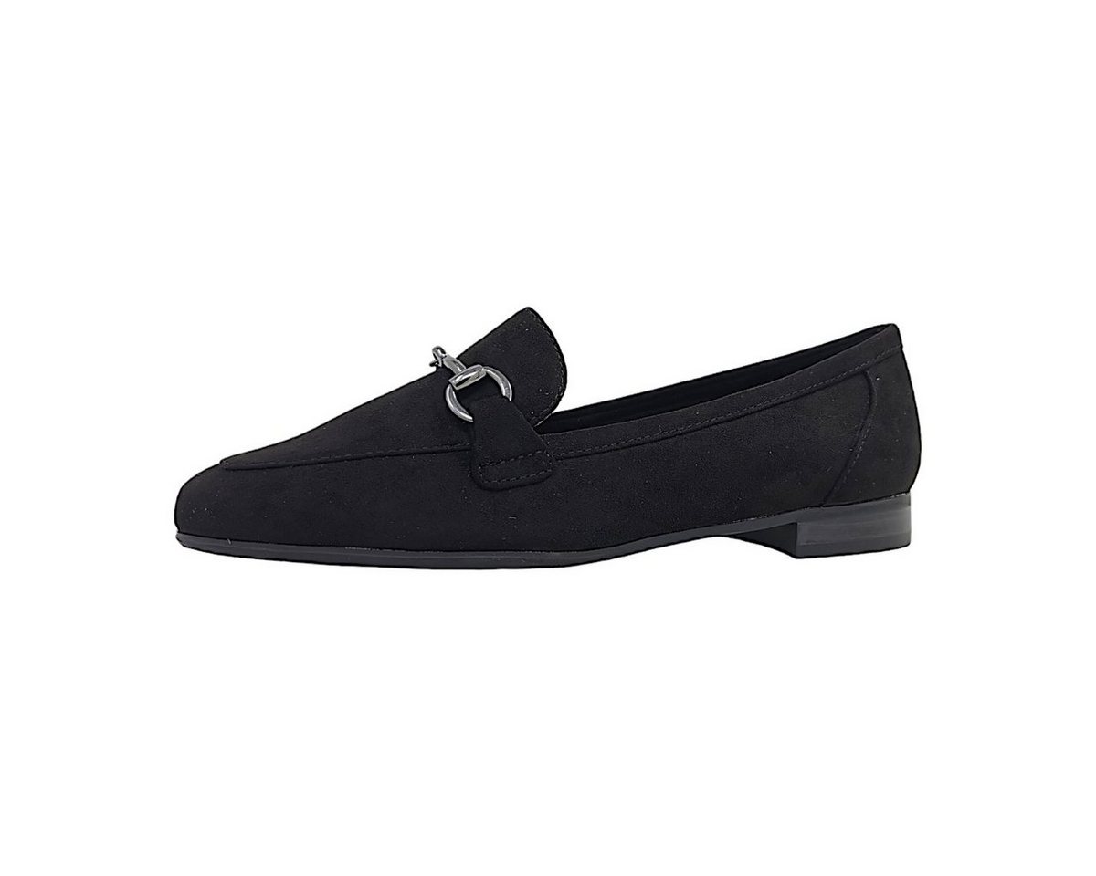 marco tozzi Slipper Slipper (schwarz)