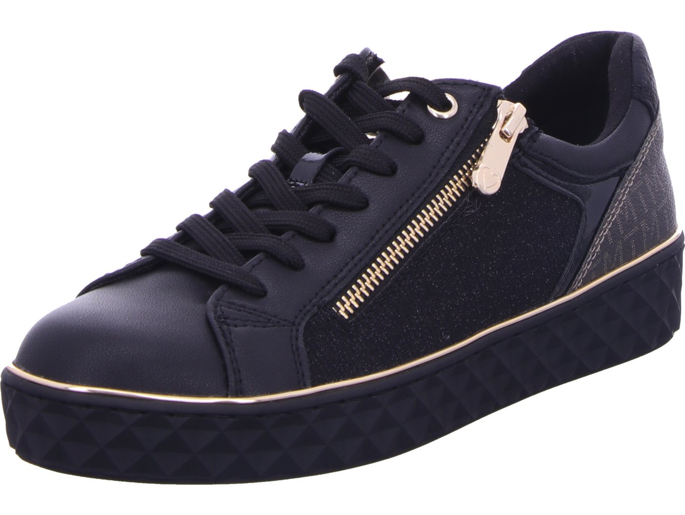 marco tozzi Schnürschuh (schwarz)