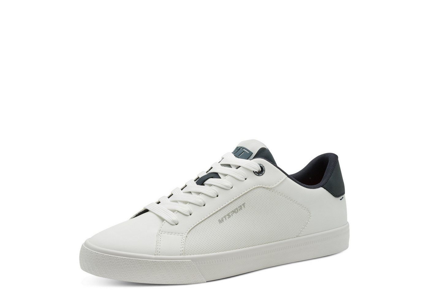 marco tozzi Sneaker, Freizeitschuh, Halbschuh, Schnürschuh, Kontrastbesatz an der Ferse