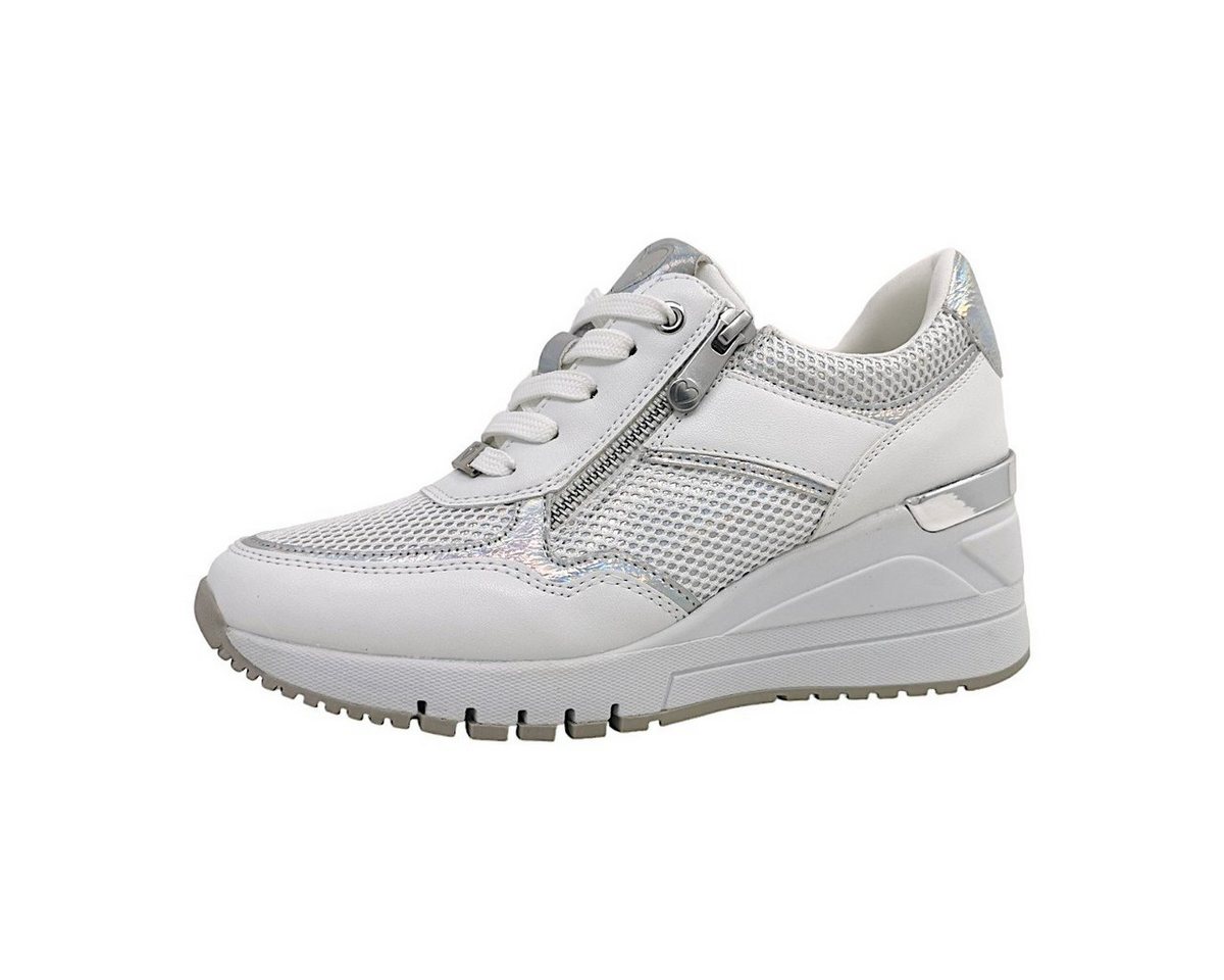 marco tozzi sportlicher Schnürer Schnürschuh